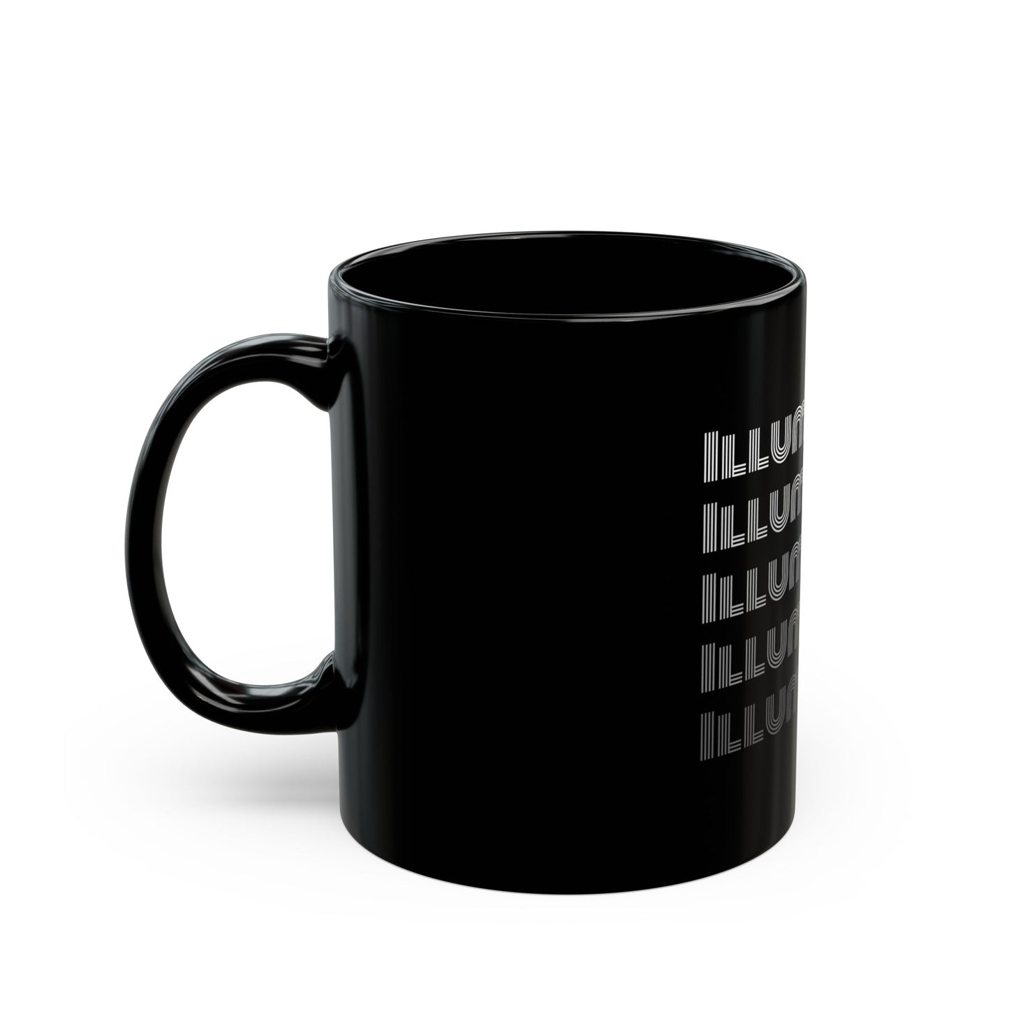 Illuminator Black Mug
