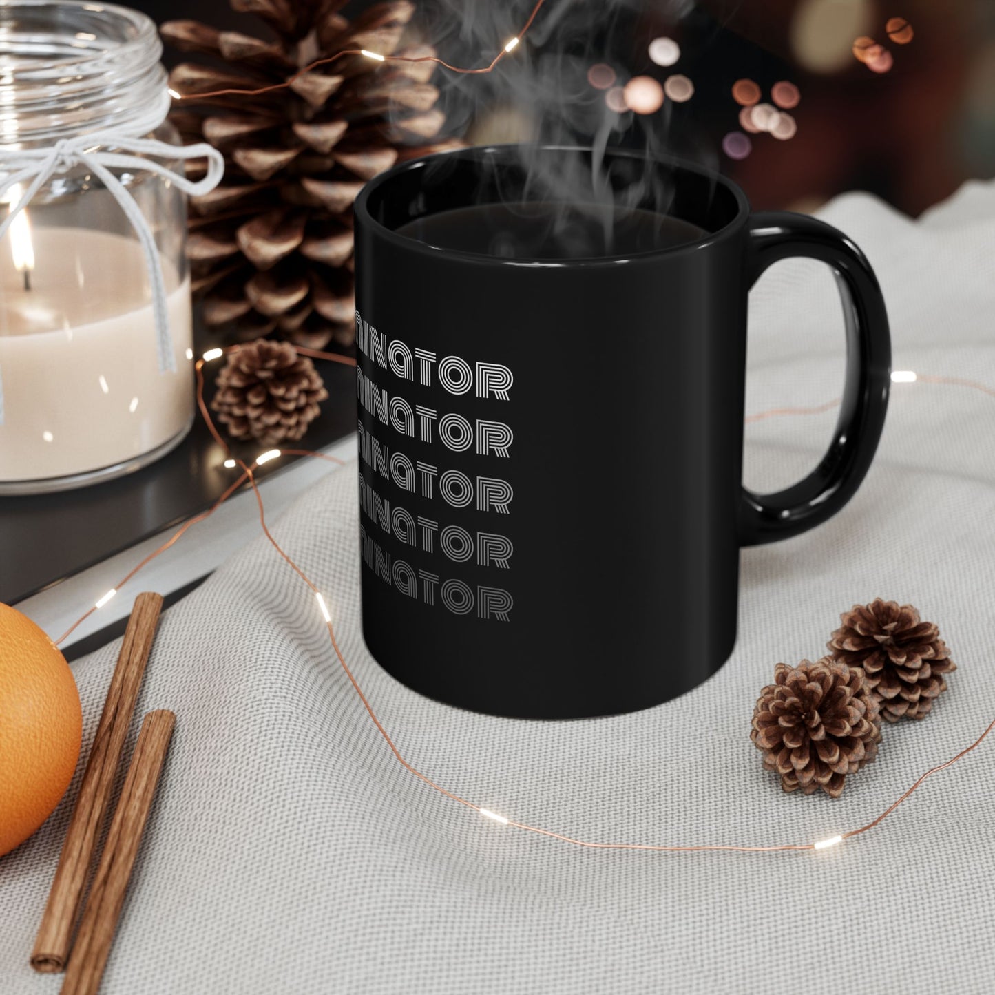 Illuminator Black Mug