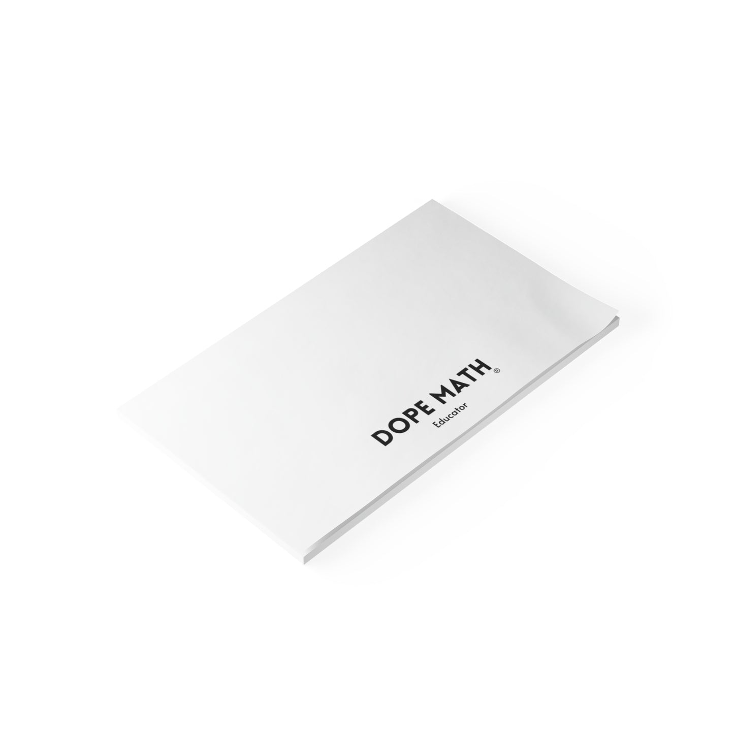 DOPE MATH® Educator Notepad