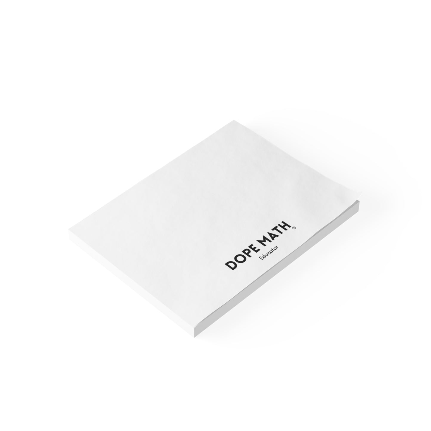 DOPE MATH® Educator Notepad