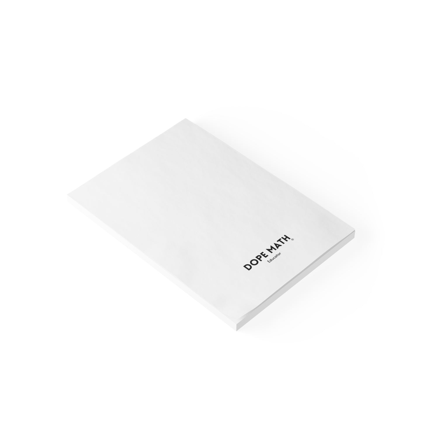 DOPE MATH® Educator Notepad