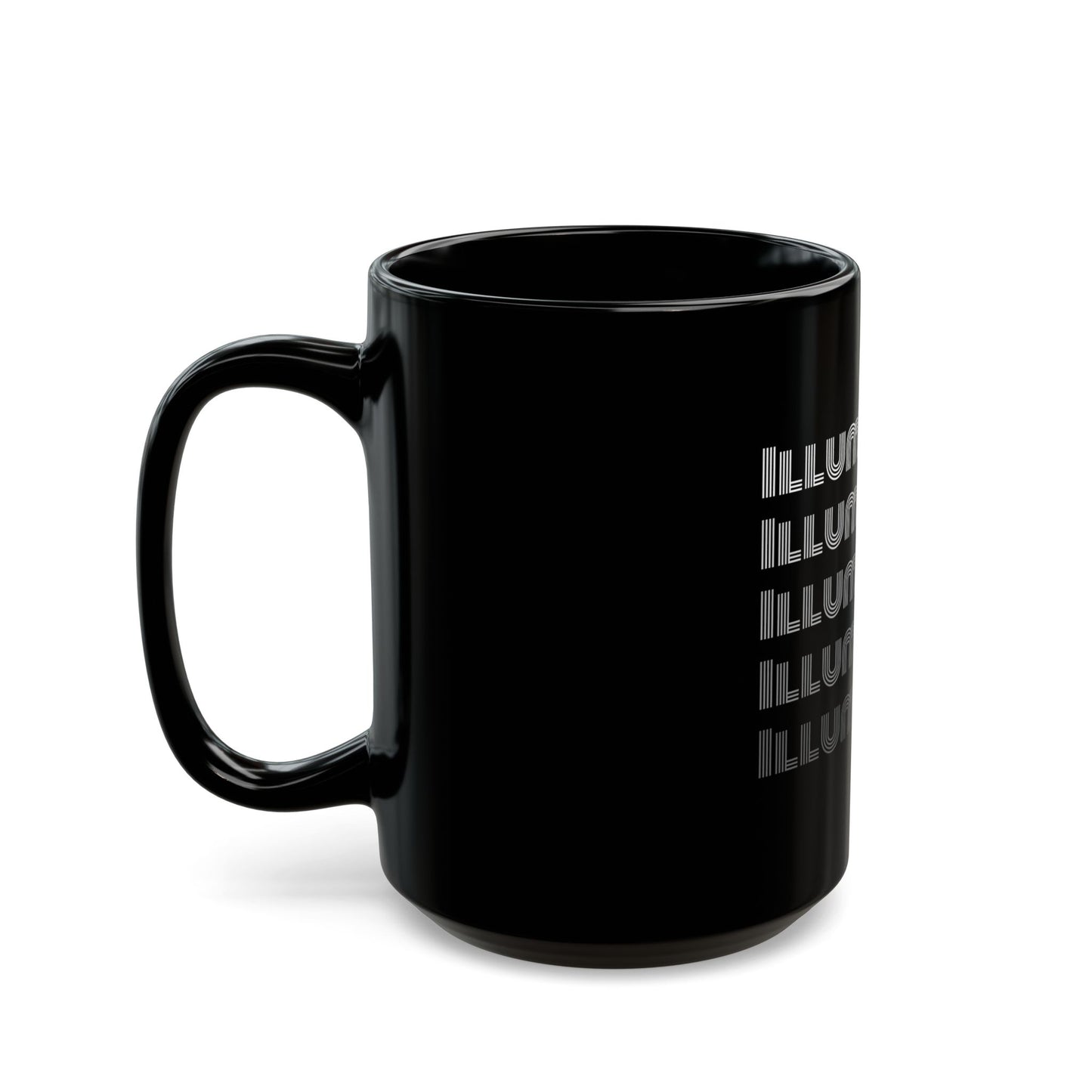 Illuminator Black Mug