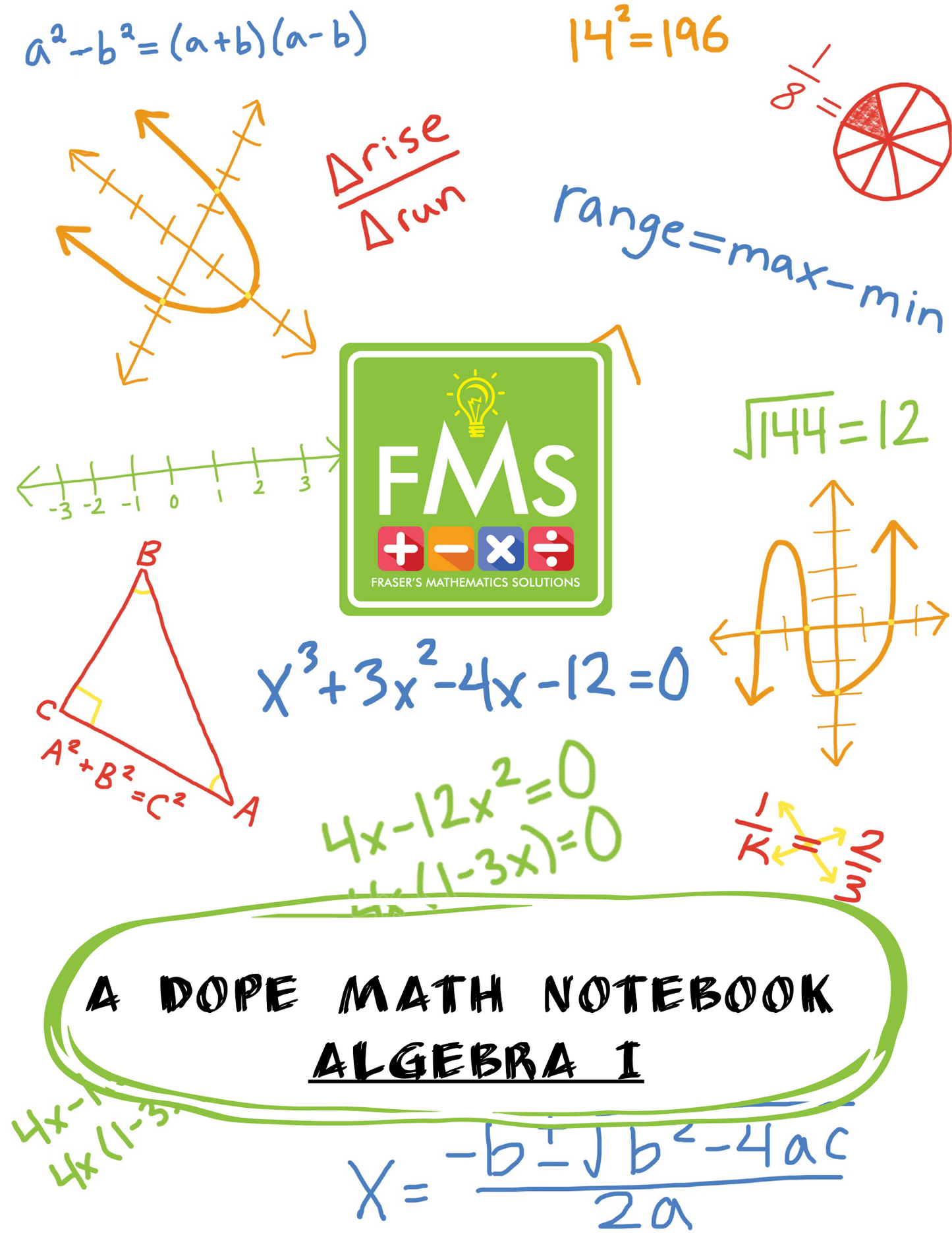 Whiteout: Algebra I Dope Math Notebook