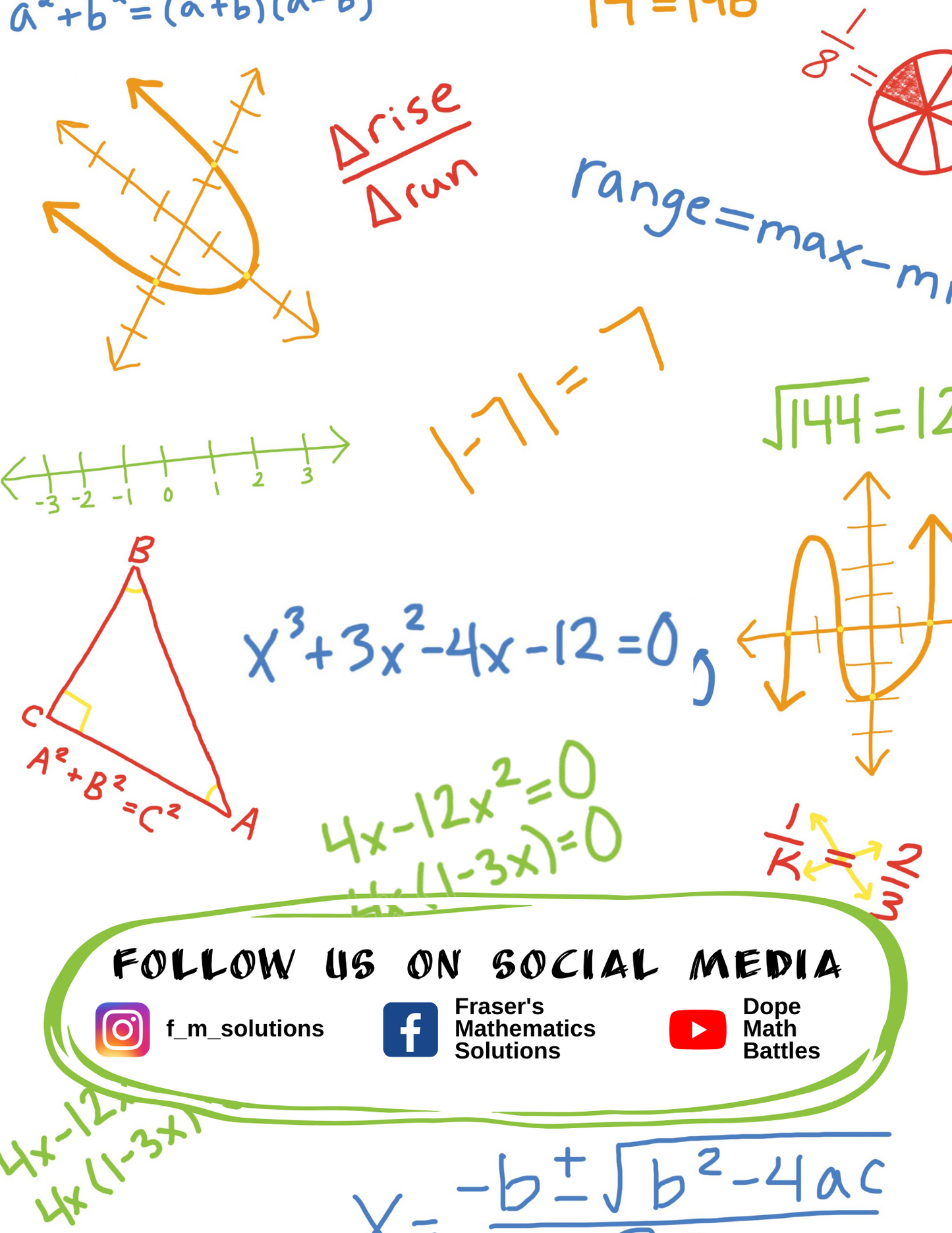 Whiteout: Algebra I Dope Math Notebook