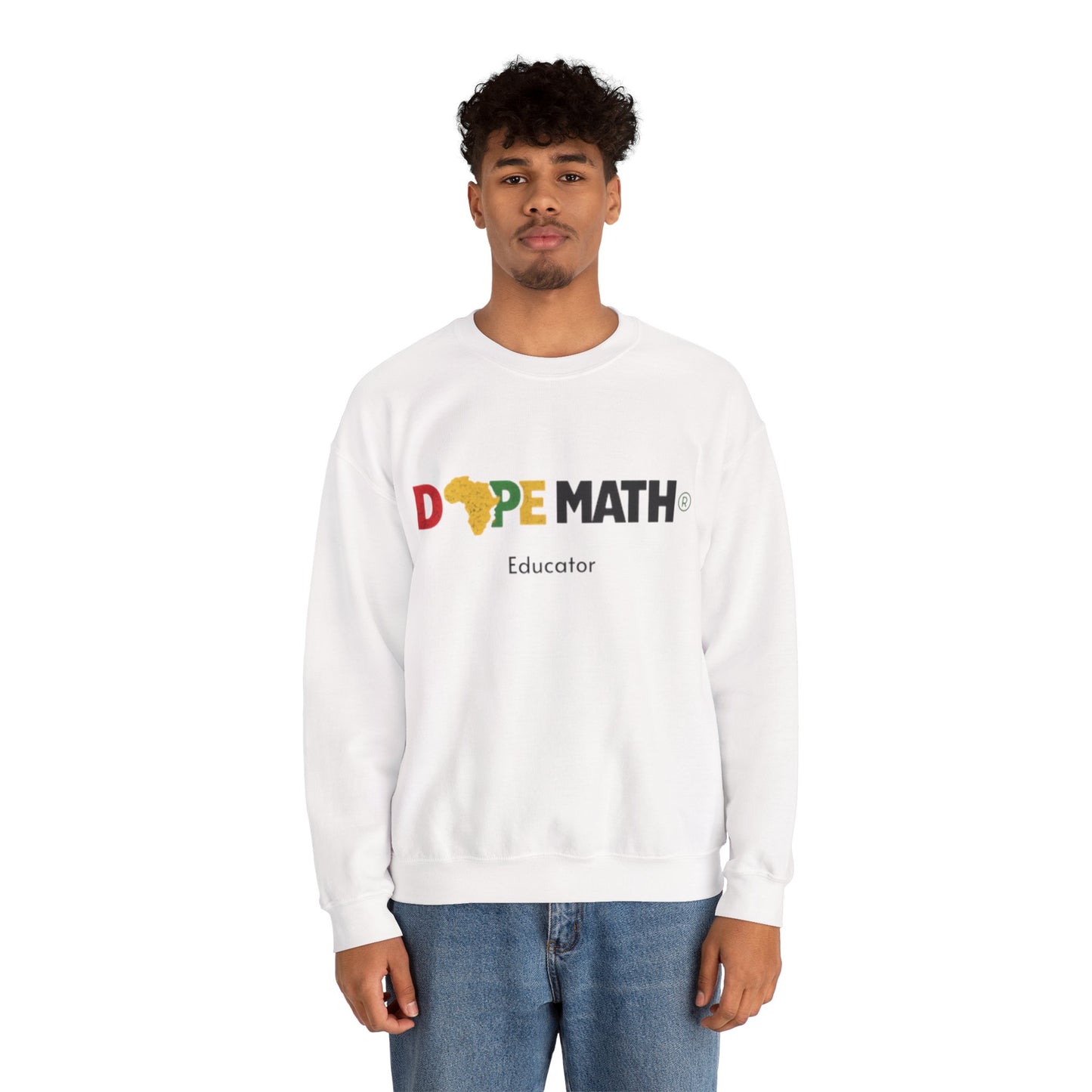DOPE MATH® Educator Sweatshirt - Black History Month