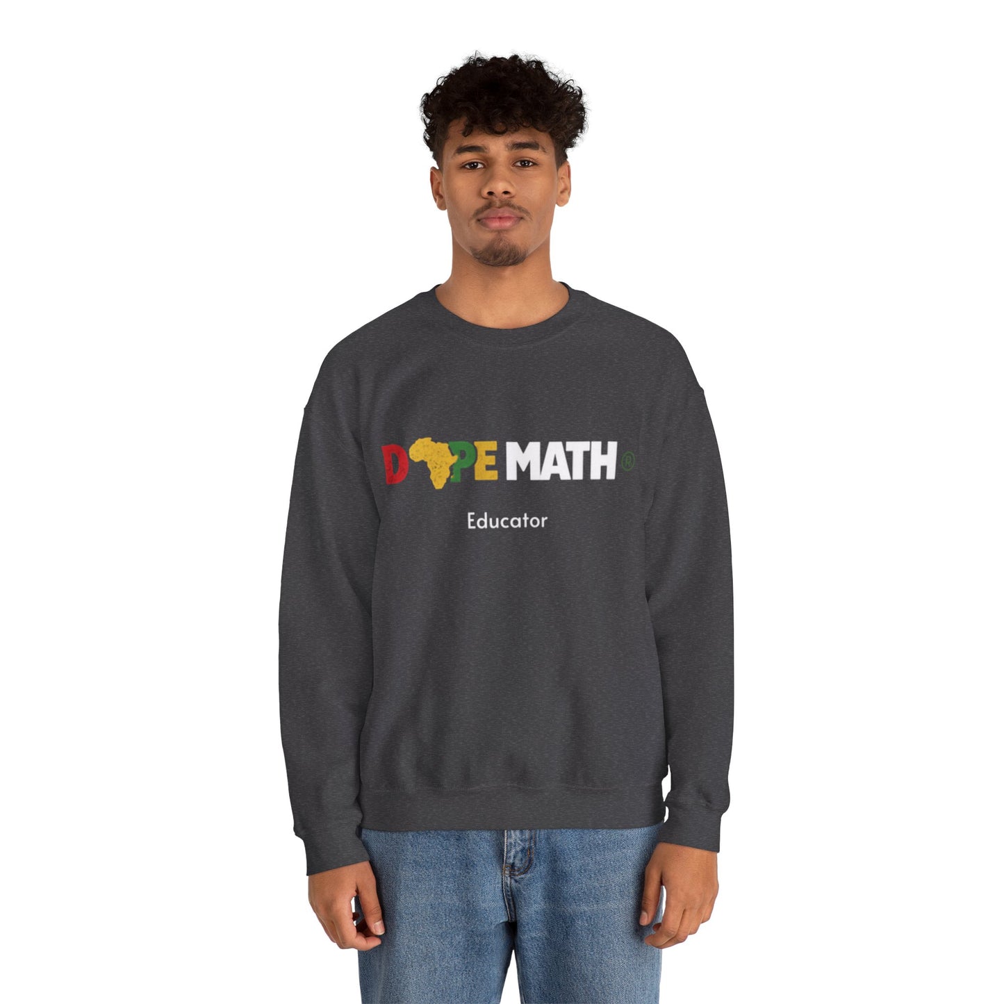 DOPE MATH® Educator Sweatshirt - Black History Month