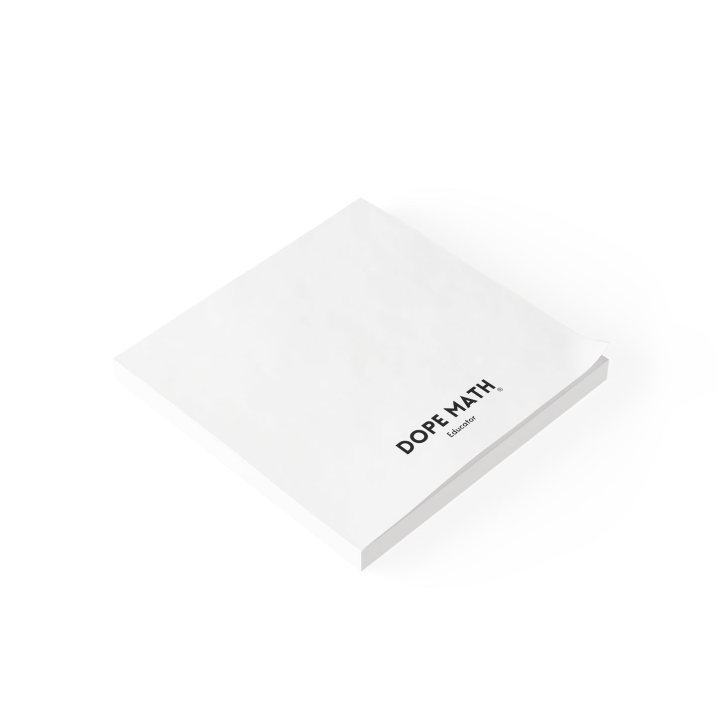 DOPE MATH® Educator Notepad