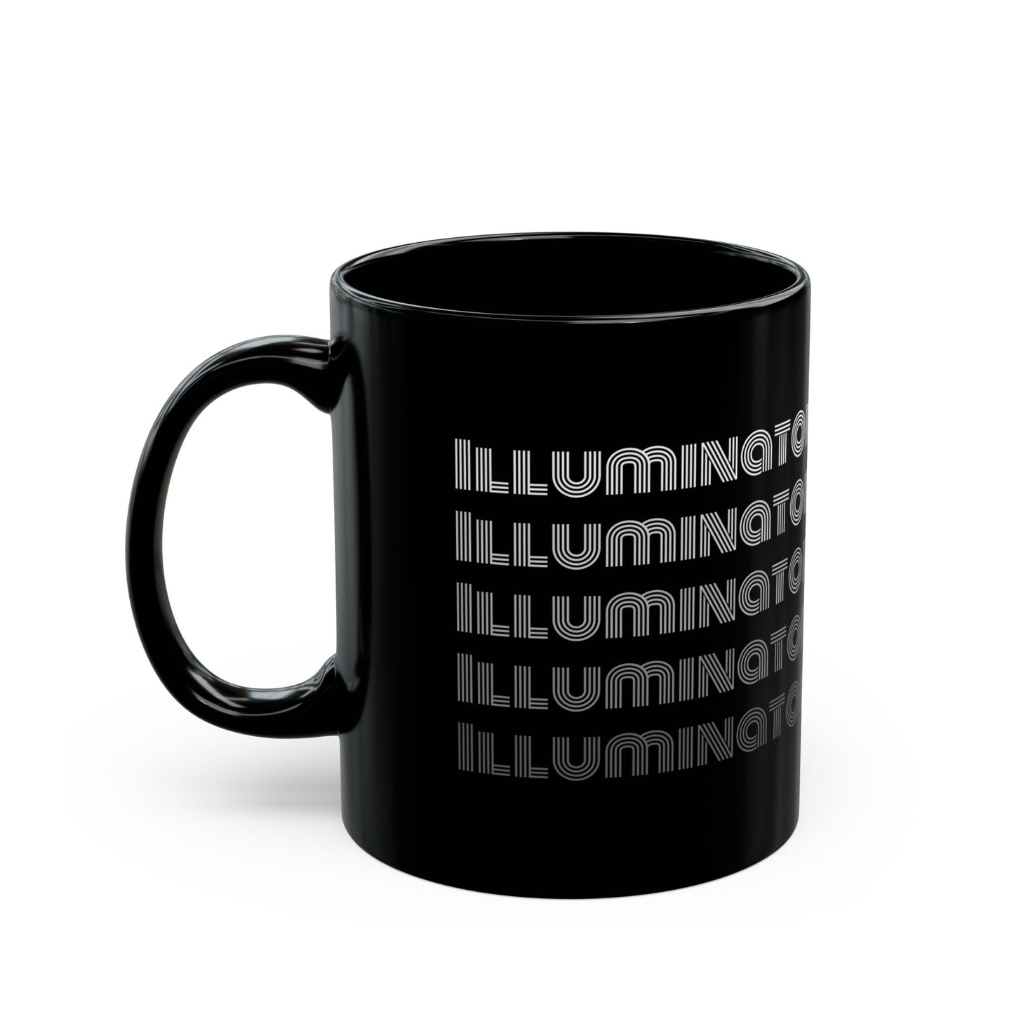 Illuminator Black Mug