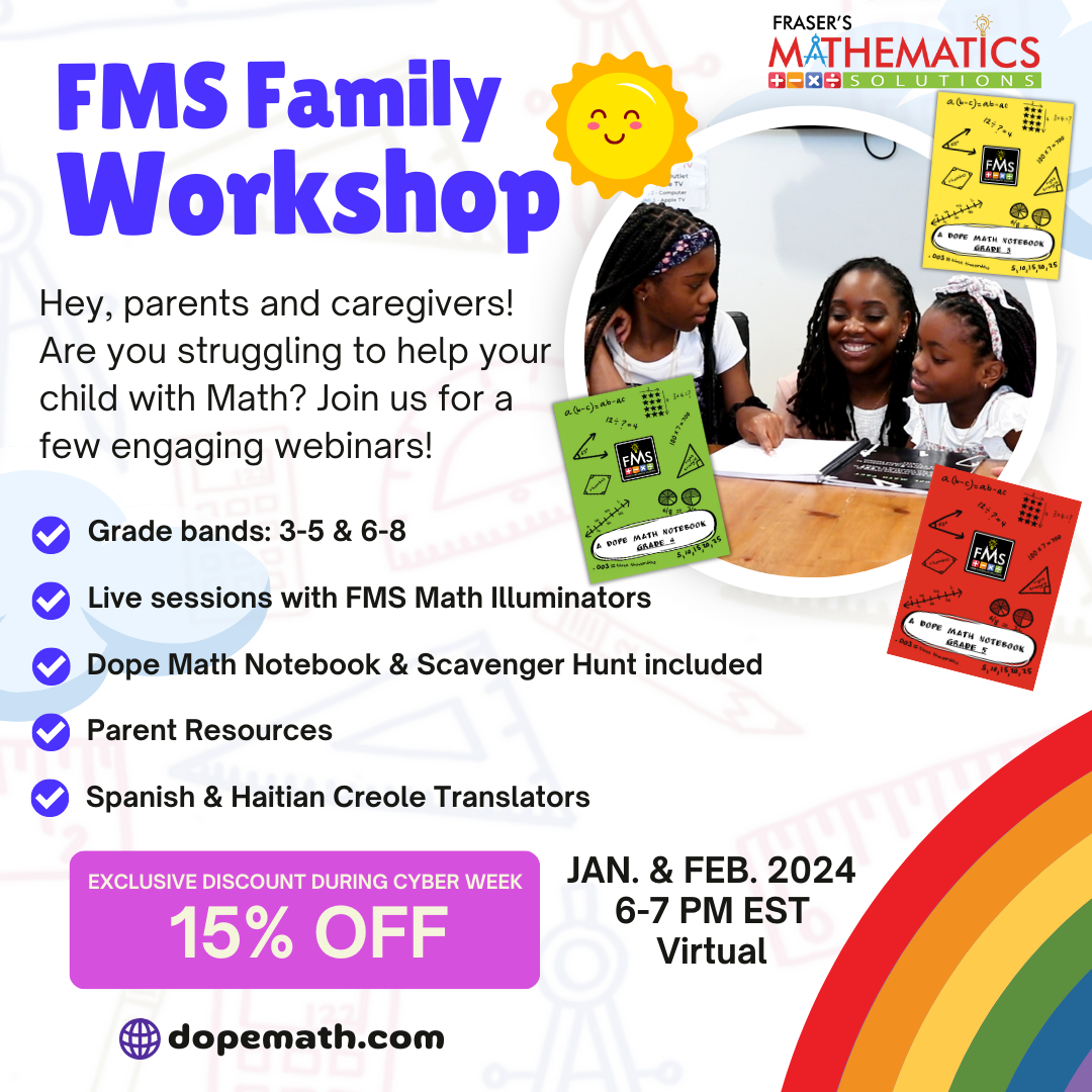 Grades 3-5: Fractions - Feb. 15, 2024; 6-7pm EST – Fraser's Mathematics ...