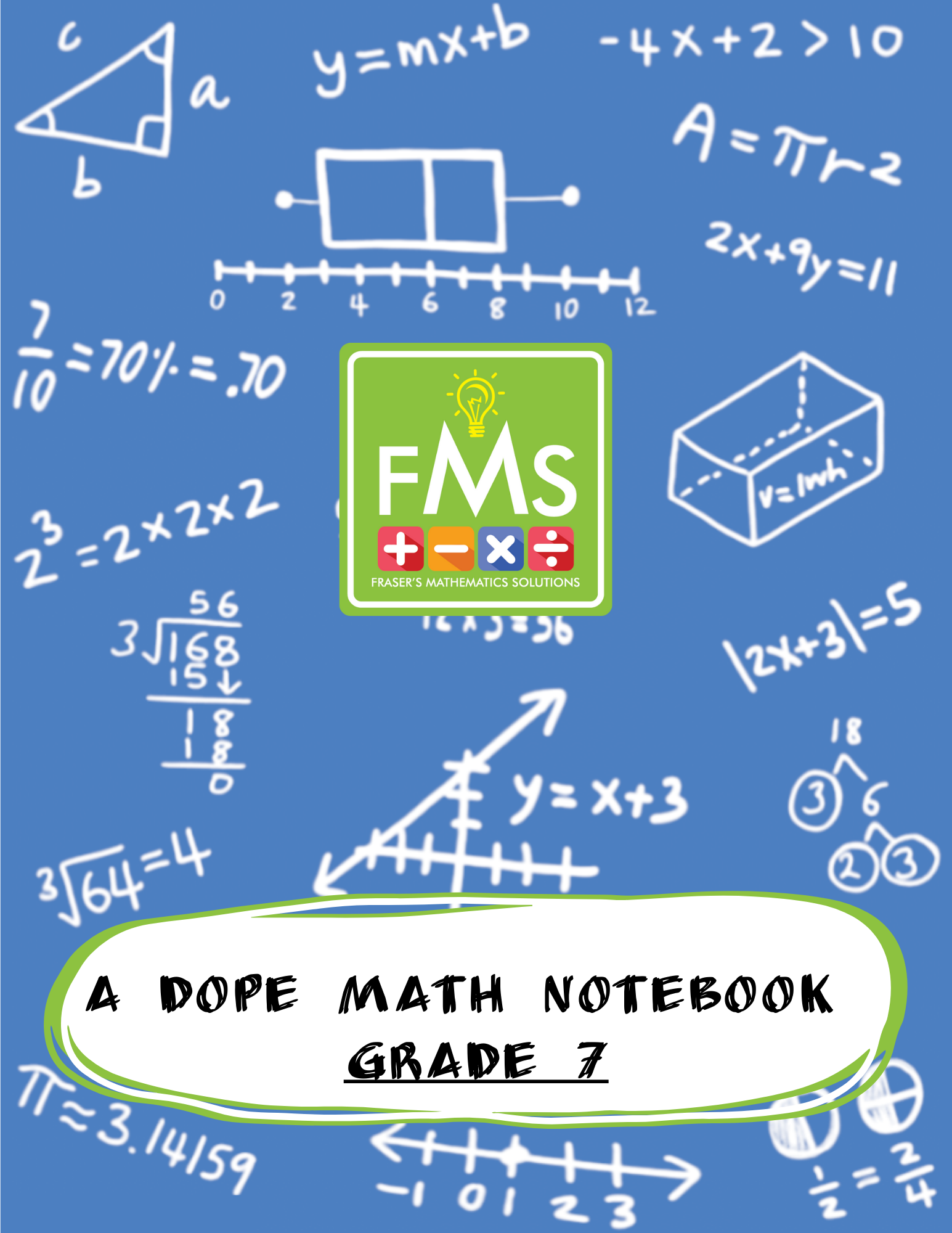 Skylight: Grade 7 Dope Math Notebook (Pre-Order - Shipped by August 1 ...