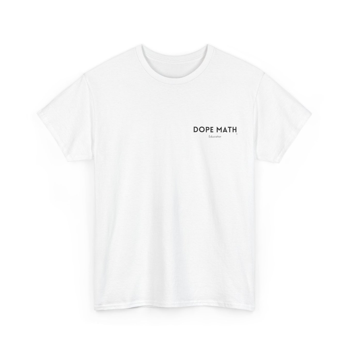 DOPE MATH® Educator Pocket T-shirt