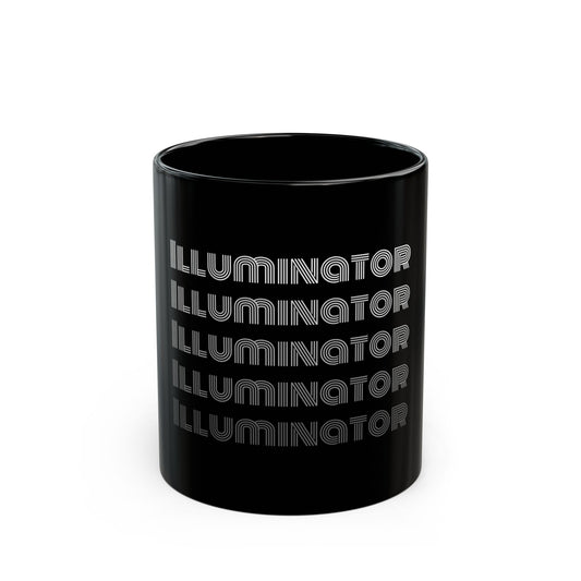 Illuminator Black Mug