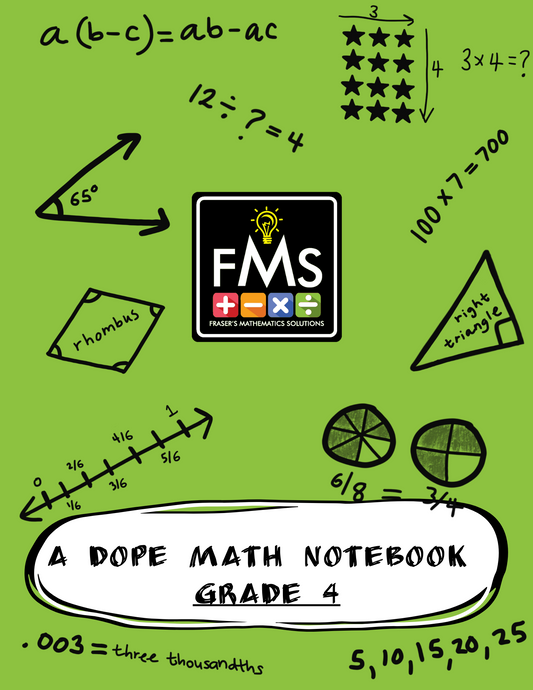 Limelight: Grade 4 - Dope Math Notebook